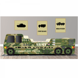 Military Toddler bed